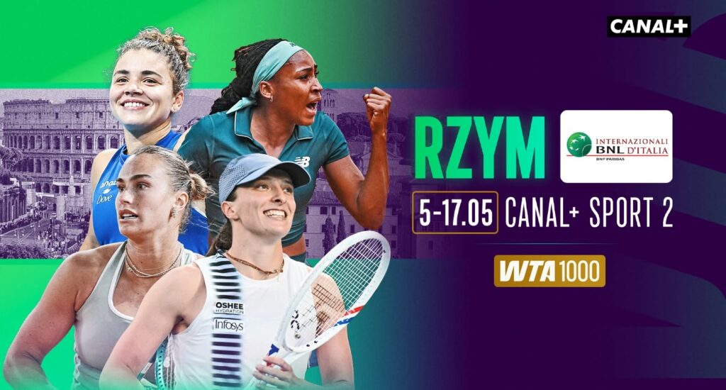 Turniej WTA i ATP Rzym Iga Swiątek gdzie oglądać mecze na żywo kiedy ...