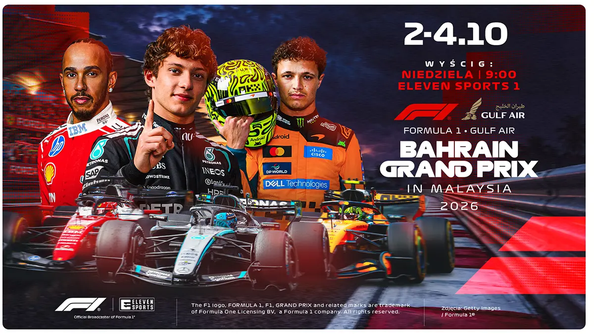F1: GP Bahrajnu w Malezji 2026 gdzie oglądać na żywo wyścig kwalifikacje treningi Formuła 1